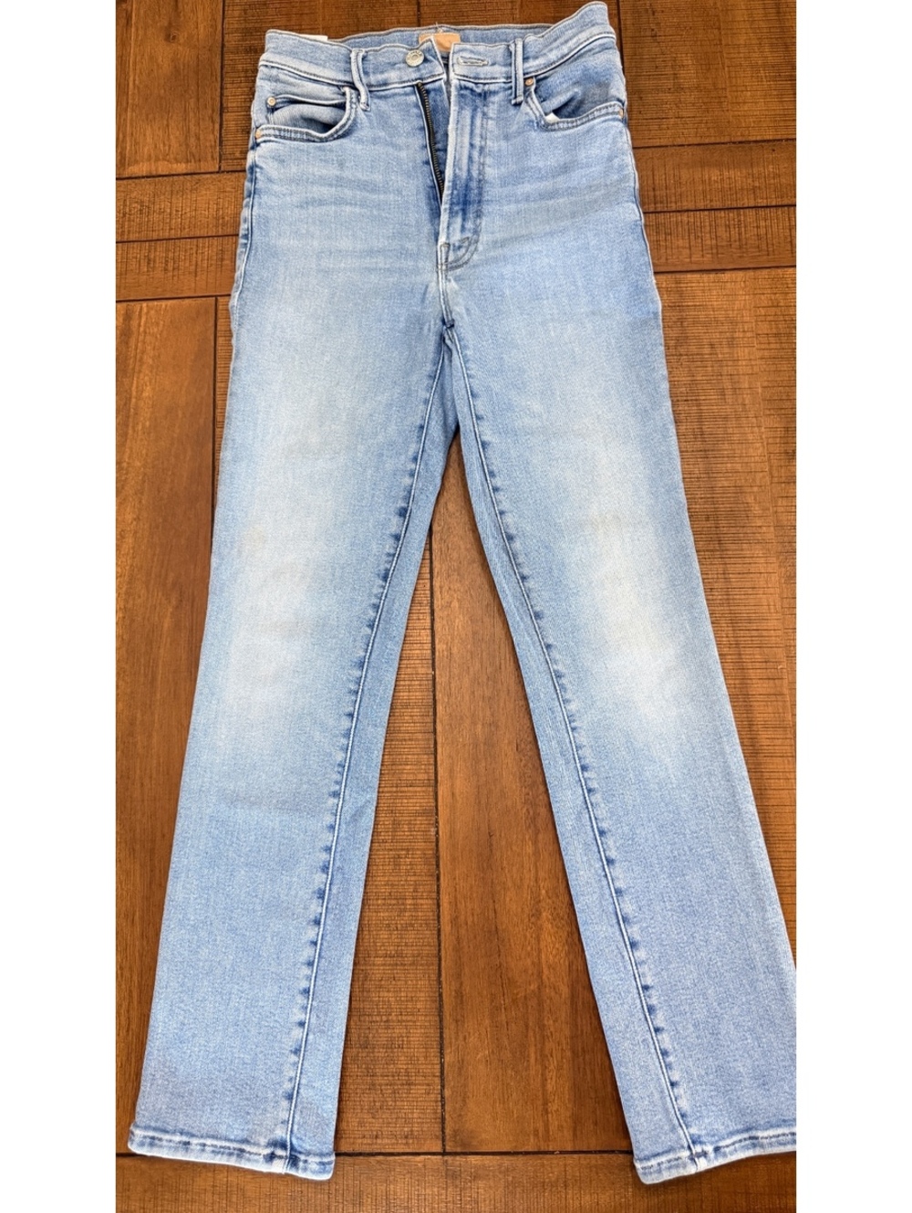 MOTHER Women’s Light Wash High Rise Skinny Jeans Size 26